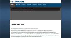 Desktop Screenshot of addicticks.com